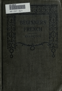 Beginners' French  Learn French Language (Classic Reprint) ( PDFDrive ) (1)