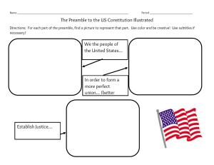 Copy of  The Preamble to the U.S. Constitution Illustrated-scaffolded