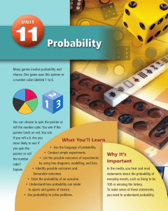 11 Probability unit1 intro