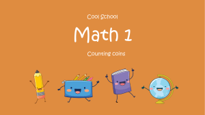Cool School Math 1