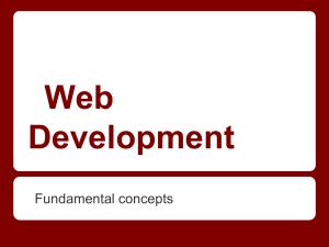 Desarrollo Web: Conceptos Fundamentales