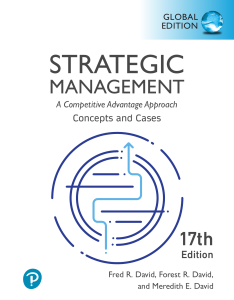 Strategic Management Textbook Chapter 1