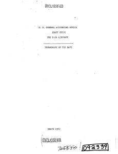 GAO Staff Study: F-14 Aircraft Program Analysis (1972)