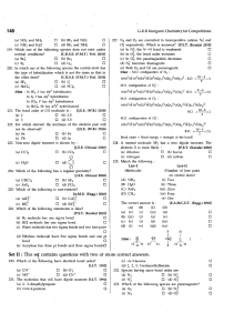 G.R.B. Inorganic Chemistry for Competitions - MCQs & Answers