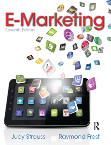 E-Marketing Seventh Edition Textbook by Strauss & Frost