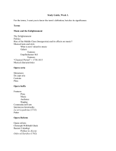 Classical Music Study Guide: Week 1