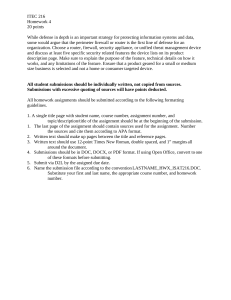 ITEC 216 Homework 4: Security Device Analysis