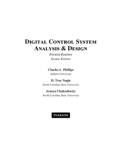 Digital Control System Analysis & Design 4th Edition Textbook