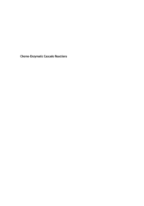 Chemo-Enzymatic Cascade Reactions Textbook