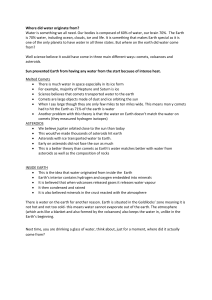 Where Did Water Originate From? Theories Explained