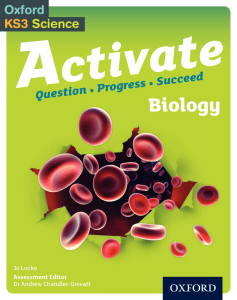 Oxford Activate KS3 Biology Textbook