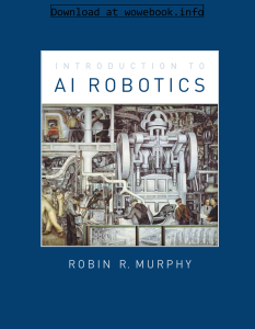 Introduction to AI Robotics Textbook