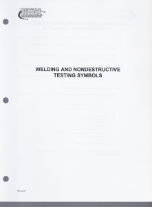 Welding and Nondestructive Testing Symbols Guide