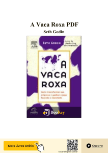 Resumo de A Vaca Roxa de Seth Godin