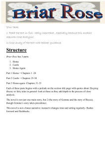 Briar Rose Study Guide: Structure & Analysis