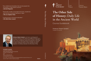The Other Side of History: Daily Life in the Ancient World Course Guide