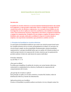 An&aacute;lisis de Circuitos El&eacute;ctricos: Principios y Aplicaciones