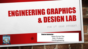 Engineering Graphics & Design Lab Manual for 1st Year
