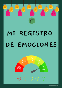 Mi Registro de Emociones: Cuaderno para Identificar y Gestionar Sentimientos