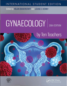 Gynaecology 20th Edition by Ten Teachers