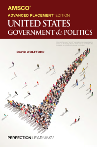 AMSCO AP U.S. Government & Politics Textbook