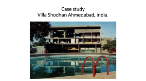 Villa Shodhan Case Study: Le Corbusier's Architectural Design