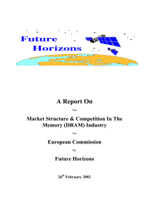 DRAM Industry Market Structure & Competition Report