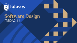 Software Design Course: ITSDA2-11
