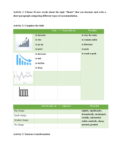 English Language Learning Workbook: Vocabulary & Grammar Exercises