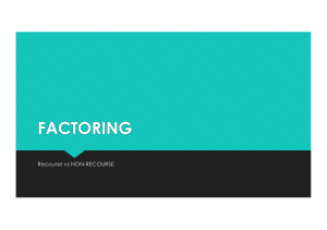 Factoring: Recourse vs Non-Recourse Explained