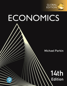 Economics 14th Edition Global Edition by Michael Parkin