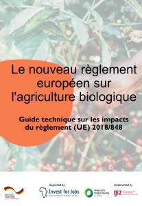 Guide technique sur le r&egrave;glement UE 2018/848 en agriculture biologique