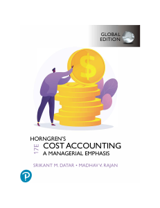 Horngren's Cost Accounting 17th Edition Textbook