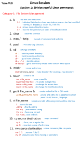 50 Most Useful Linux Commands: Session 1