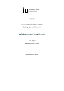 Fallstudie: SAS Studio im Big Data Workflow der Pumpwerk GmbH