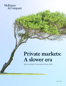 McKinsey Global Private Markets Review 2024: A Slower Era