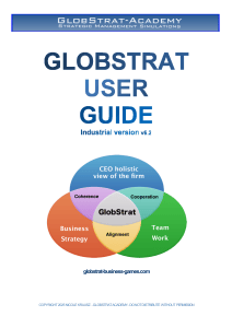 GlobStrat User Guide: Industrial Version v6.2