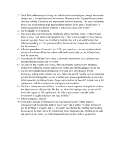 Fiscal vs Monetary Policy: Key Economic Concepts