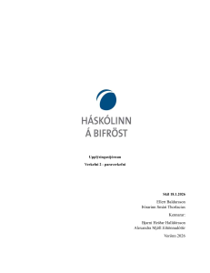 Information Management Universitetsopgave: Gar&eth;list & Freemium Model
