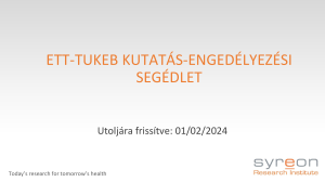 Guide d'approbation de la recherche ETT-TUKEB