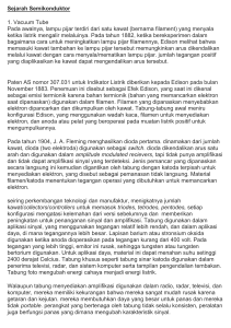 Sejarah Semikonduktor: Evolusi dari Tabung Hampa ke Mikroprosesor