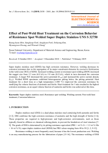 Effect of Post-Weld Heat Treatment on Corrosion of Super Duplex Stainless Steel