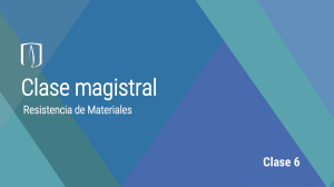 Clase 6: Carga Axial en Resistencia de Materiales
