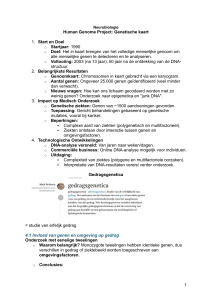 Neurobiologie: Genetica en Gedragswetenschap