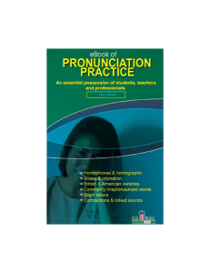 eBook of Pronunciation Practice