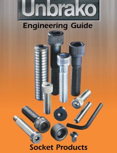 UNBRAKO Socket Screw Engineering Guide