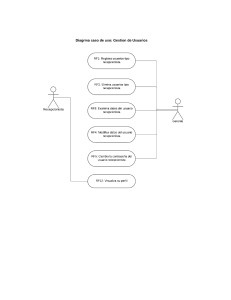 Diagrama de casos de uso: Gesti&oacute;n de usuarios
