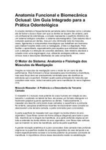 Anatomia e Biomec&acirc;nica Oclusal: Guia para Odont&oacute;logos