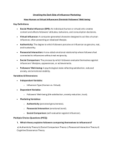 Influencer Marketing's Dark Side: Human vs Virtual Impact