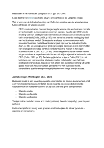 Collis 2021: Strategie en Waardecreatie